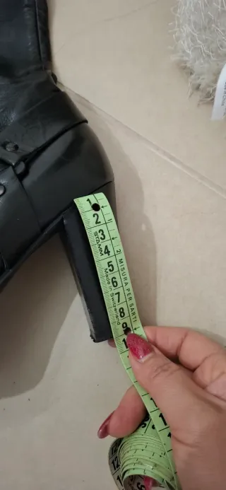 Stivali in pelle donna neri