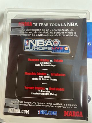 Videojuego NBA Live 08 PS3