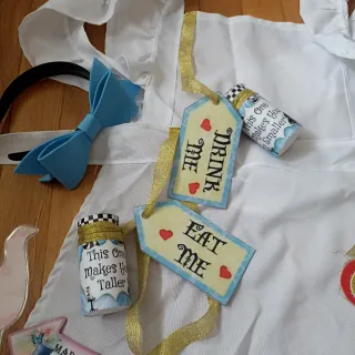 Accesorios Disfraz Alicia País Maravillas