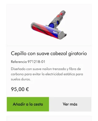 Cabezal aspirador Dyson