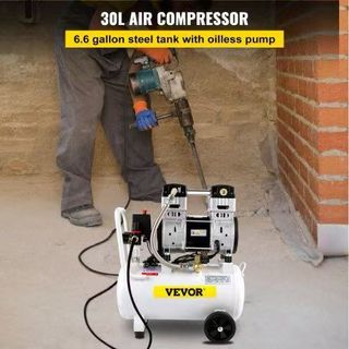 Compresor Aire VEVOR 50L Ultra Silencioso