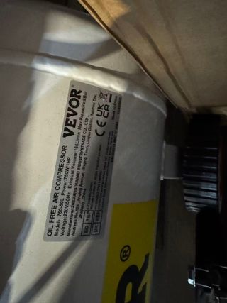 Compresor Aire VEVOR 50L Ultra Silencioso