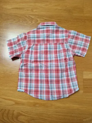Camisa cuadros niño Timberland 4 años