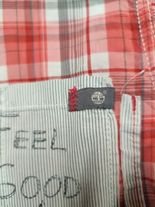 Camisa cuadros niño Timberland 4 años