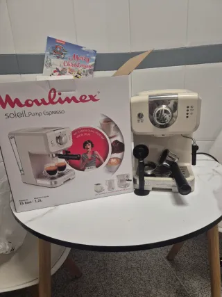 Cafetera Moulinex Espresso + molinillo create