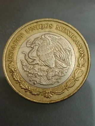 Moneda 10 Pesos México 2018