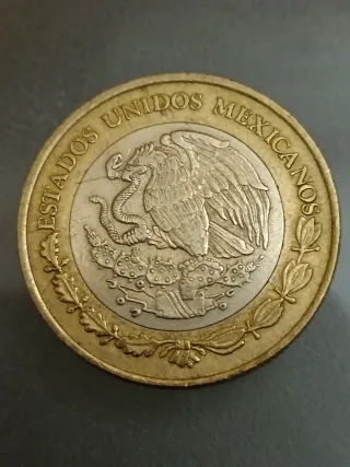 Moneda 10 Pesos México 2018