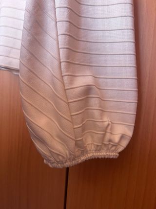 Jersey blanco manga larga talla M