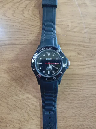 Reloj ohla! Negro