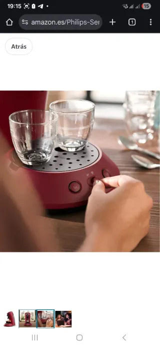 Cafetera Philips Senseo