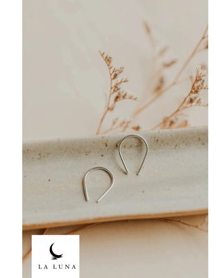 Pendientes Aros vintage Minimalistas Oro boho chic