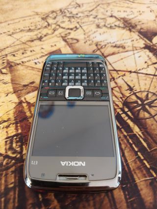 Nokia E71 Movistar Negro/Plata