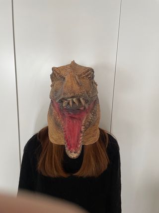 Disfraz Máscara Dinosaurio Látex