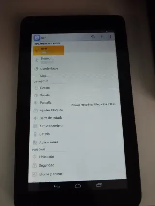 Tablet Alcatel Pixi 7 Negra onetouch