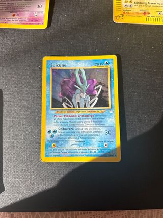 Carta Pokemon Suicune Base 70 PV