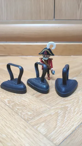 Juego 3 Planchas Hierro Pequeñas Nº 1, 2, 3