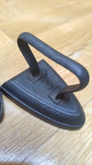 Juego 3 Planchas Hierro Pequeñas Nº 1, 2, 3