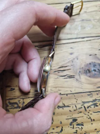 Reloj Roamer Dorado y Marrón