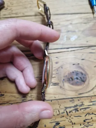 Reloj Roamer Dorado y Marrón