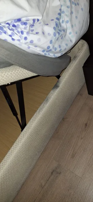 Canapé cama matrimonio beige/gris