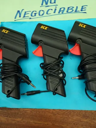Lote 3 mandos Scalextric analógicos clavija Jack