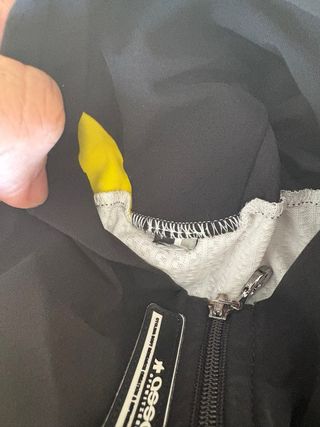 Maillot Assos Talla XS Negro/Amarillo