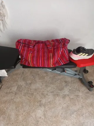 Bolsa de tela estilo hippie