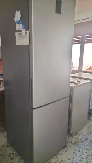 Nevera gris Combi 2m x 60cm