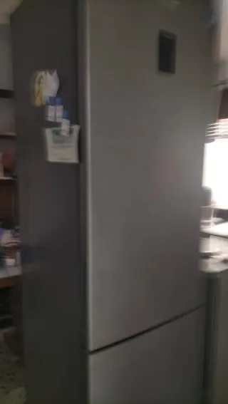 Nevera gris Combi 2m x 60cm