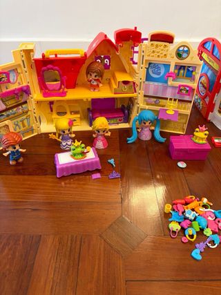 Lote de muñecas y accesorios Pin y Pon