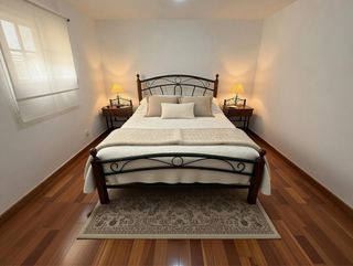 Cama Hierro y Madera. Imprescindible recoger.