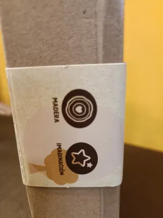 Piezas construcción Mini Mundos Montessori Madera