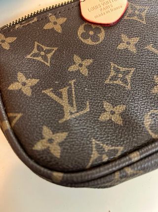 Bolsos y Monedero Marrón/Rosa