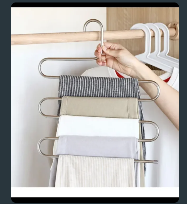 Percha 5 Niveles Acero Inoxidable