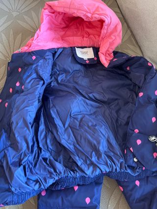 Conjunto esquí niña cazadora y mono