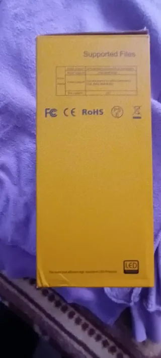 Mini Proyector LED Blanco