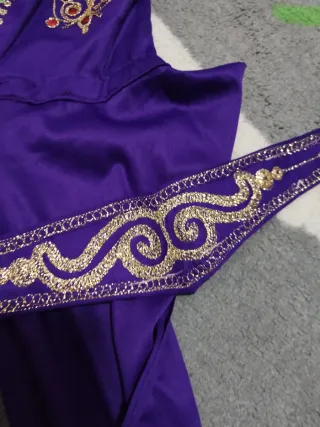 Vestito Carnevale Viola Bambina misura 2/3 anni