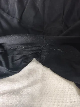 3 Leggings premamá negros y gris