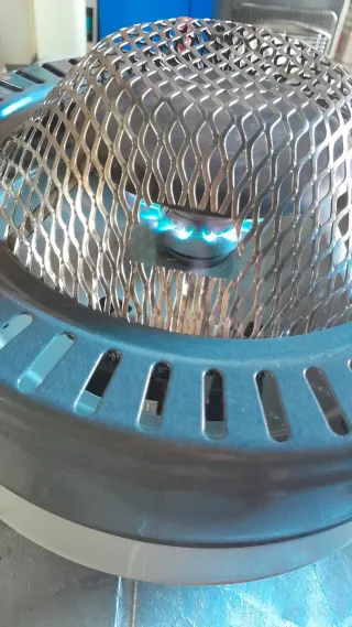 Brasero de gas butano