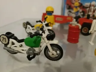 Playmobil 3478 Coche Todoterreno y Motos