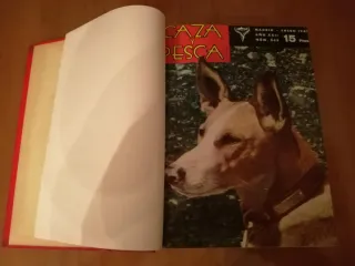Revistas CAZA Y PESCA encuadernadas