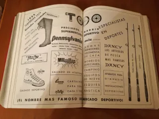 Revistas CAZA Y PESCA encuadernadas