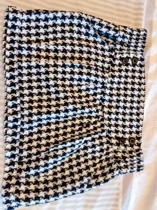 Minifalda pata de gallo TS mujer