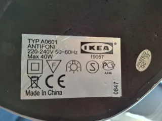 Lámpara Flexo Antifoni Ikea.