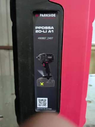 Maletín Parkside Pistola de Impacto