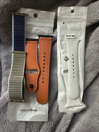 3 correas para Apple Watch (38/40mm)