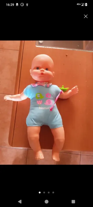 Muñeca Nenuco Famosa con chupete