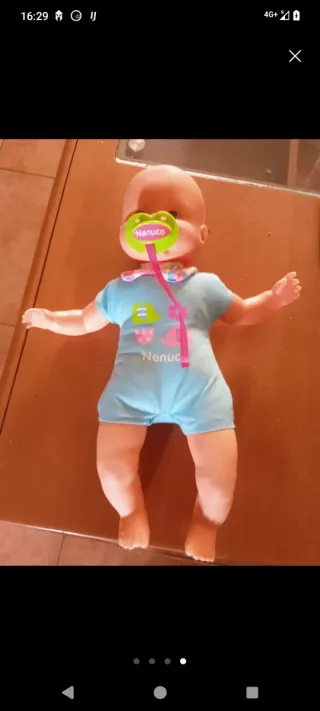 Muñeca Nenuco Famosa con chupete