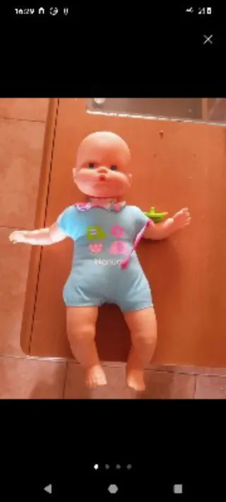 Muñeca Nenuco Famosa con chupete