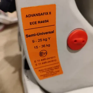 Silla coche Britax Römer Advansafix II. 2 unidades